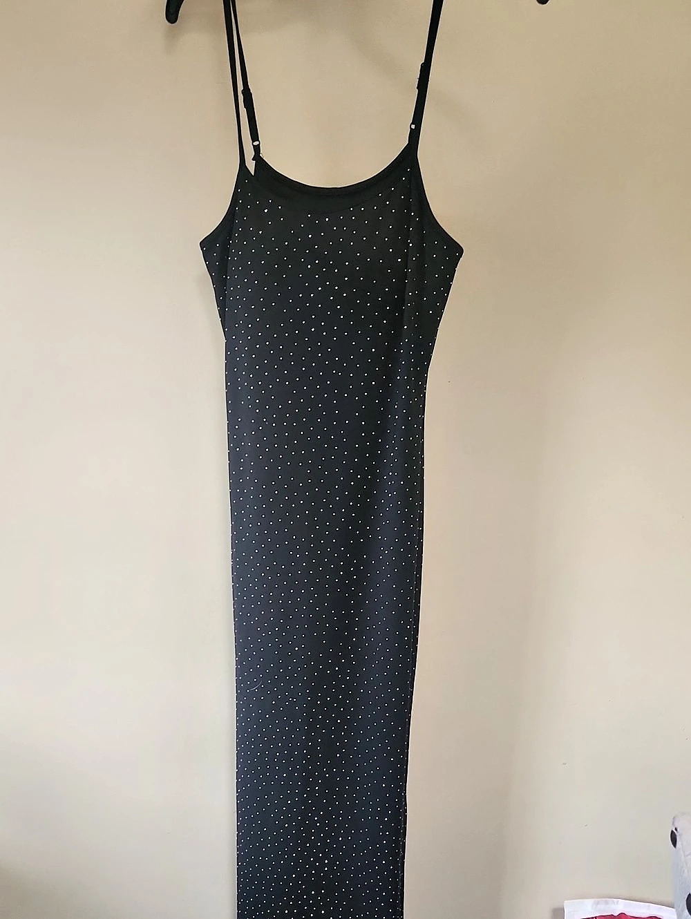 Black Maxi Slip Dress Like New